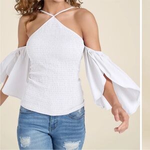 NEW VENUS smocked top